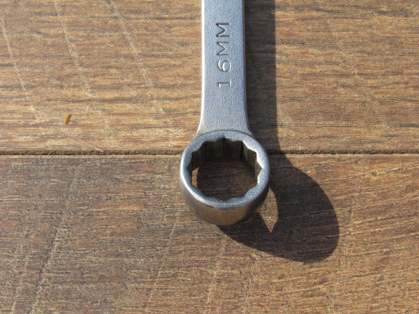 MAC TOOLS M16CL 16MM 12 POINT METRIC COMBINATION OPEN BOX END WRENCHL 16 MM USA