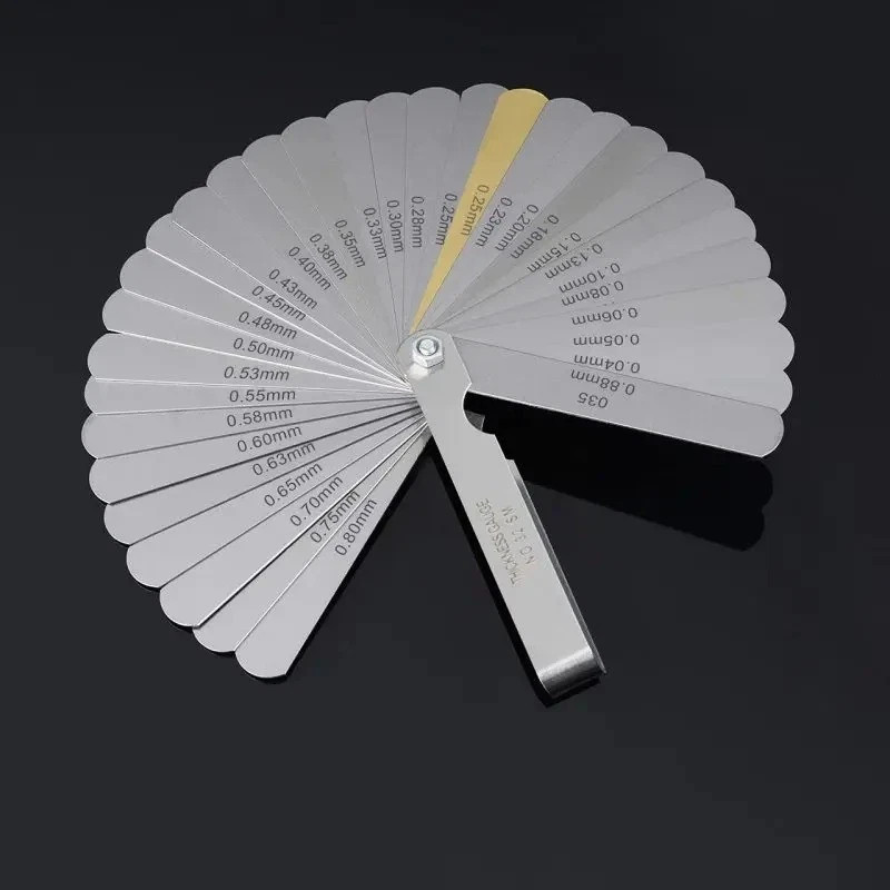 32 Blade Feeler Gauge Dual Reading Combination Feeler Gauge Metric & SAE US NEW