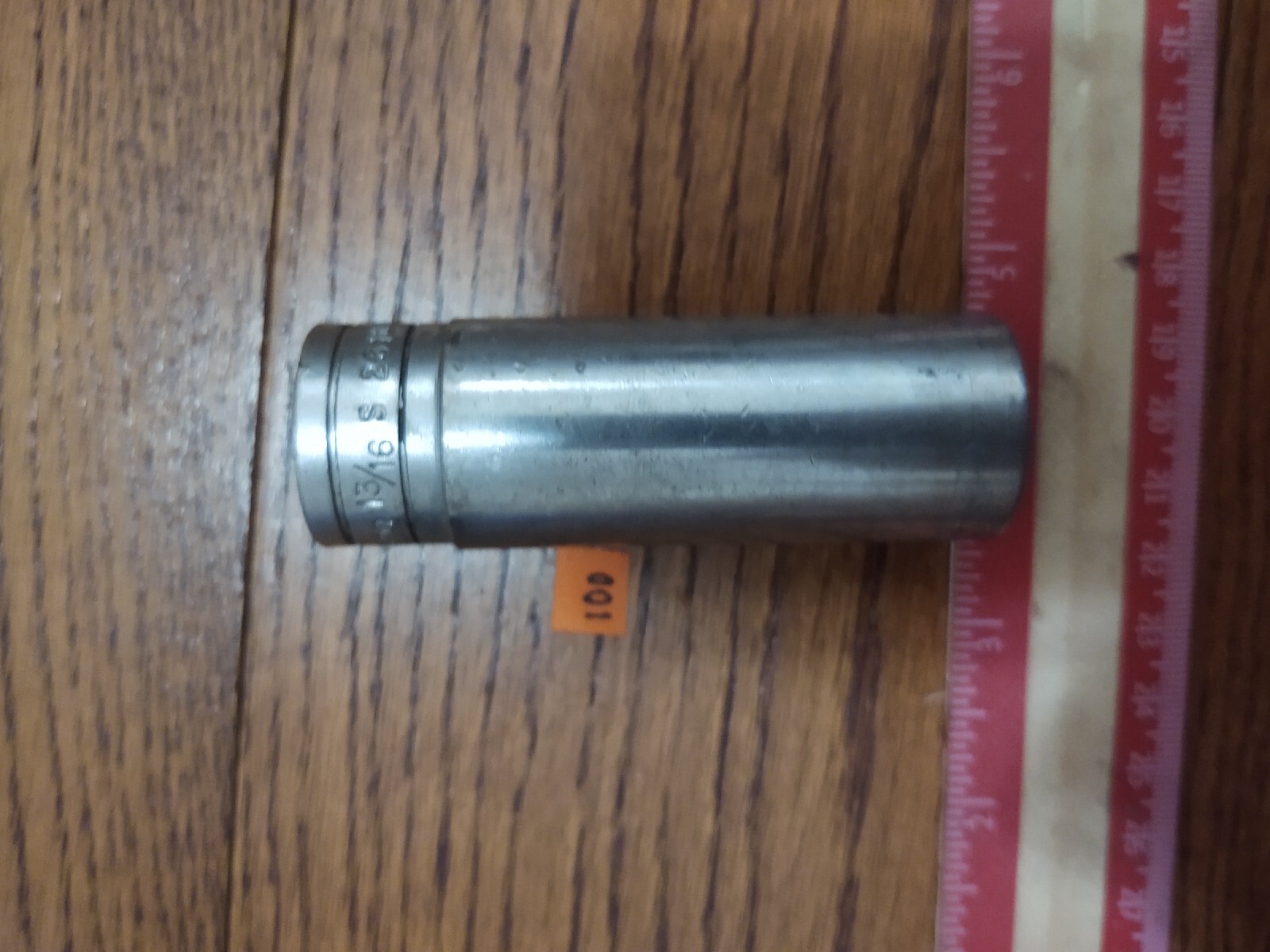 Snap On 13/16″ X 1/2″ Deep Well Socket 12 Point Ratchet Tool S261 USA Chrome