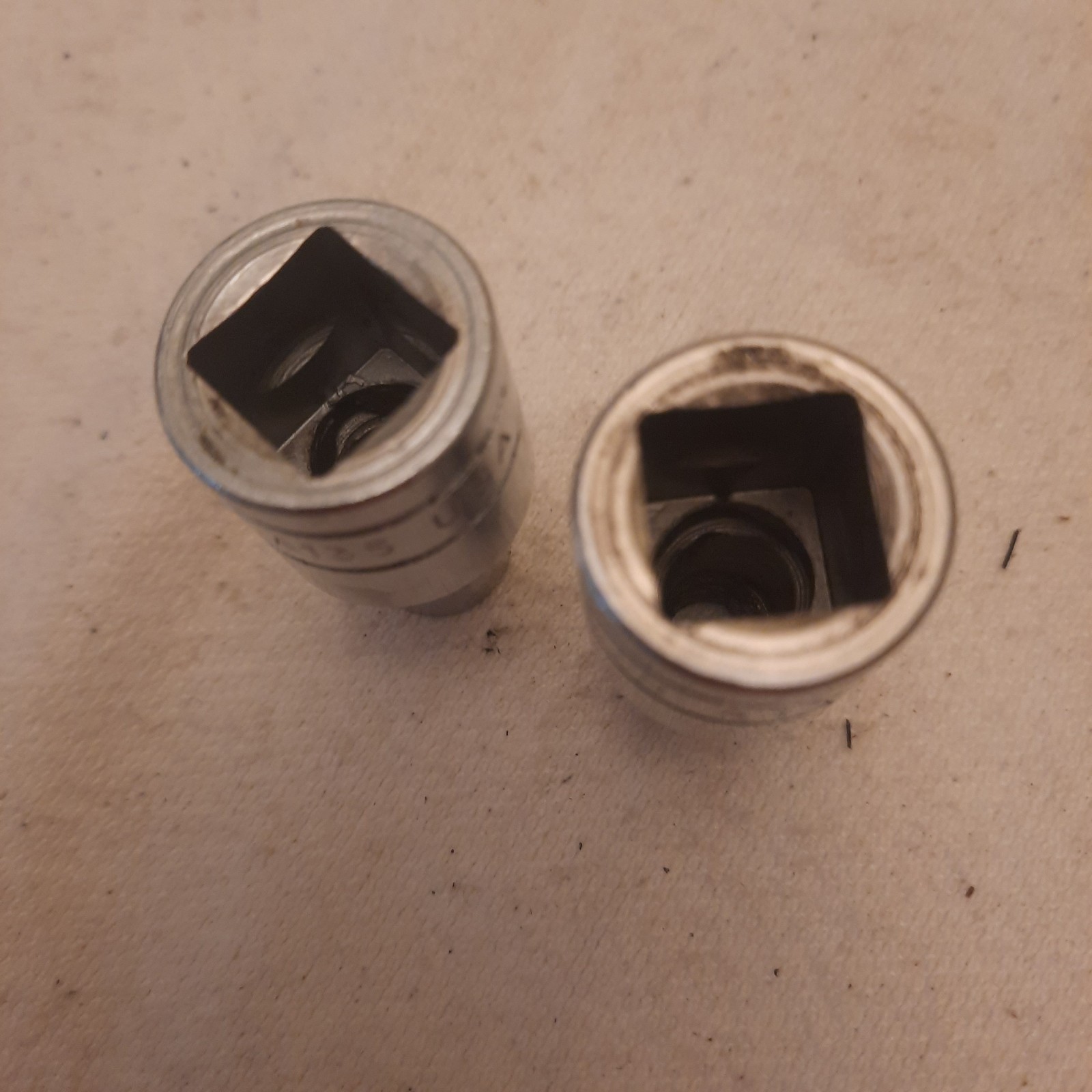 Snap-On Tools A135 A136 Shock Absorber 2 Pc Sockets 1/2 Dr. USA.