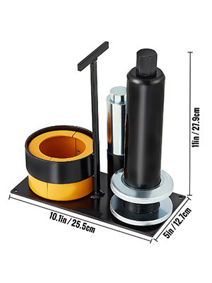 VEVOR Carrier & Pinion Bearing Puller Clamshell Bearing Puller with 2 Clamshells