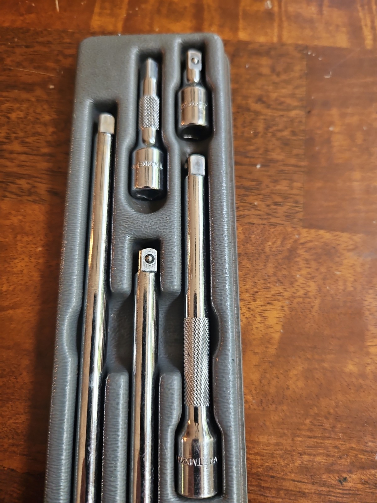 Snap-On 106BTMX 6-Piece 1/4″ Drive Chrome Knurled Extension Set Snap On USA