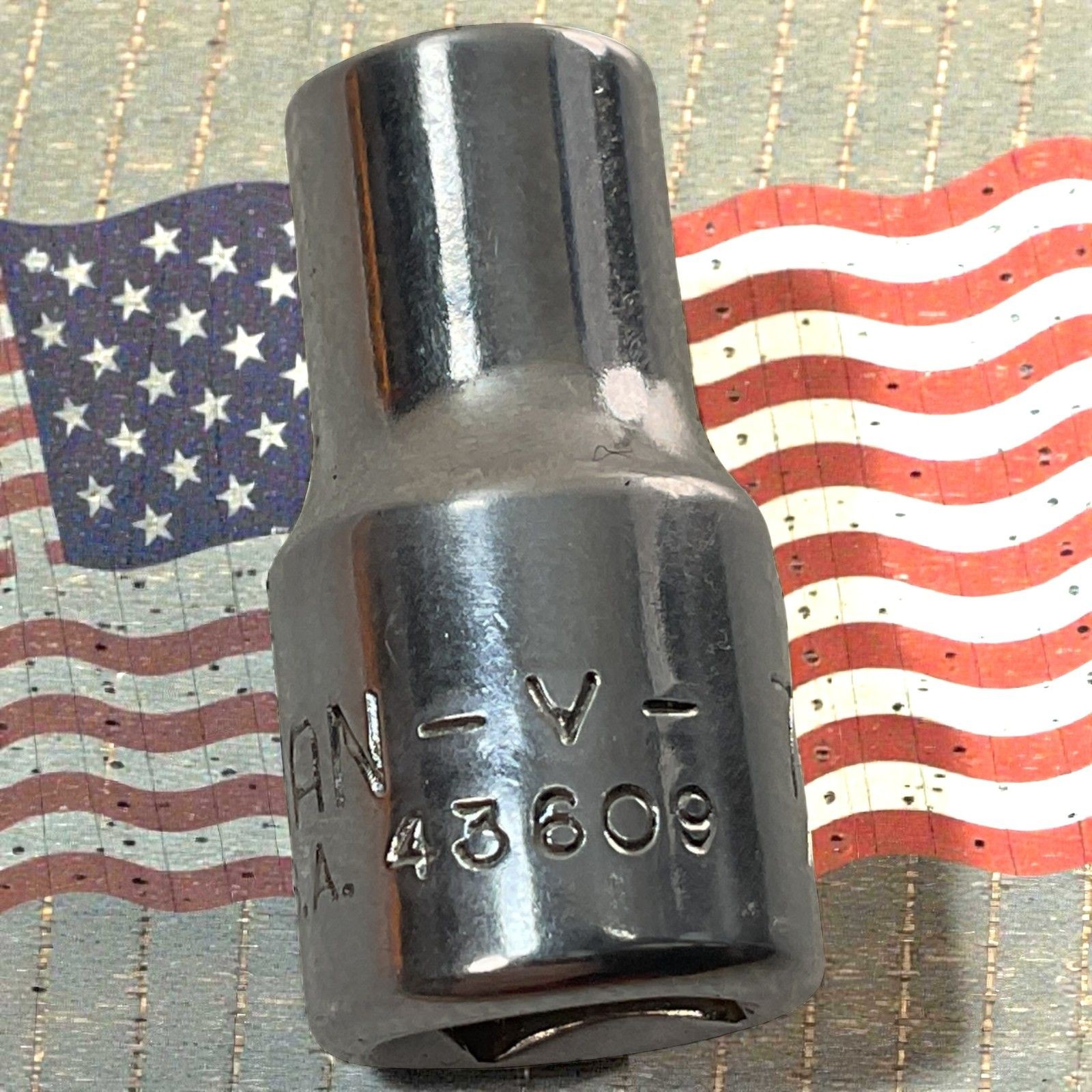 Craftsman Standard Socket 43609 7/32″ 12-Point 1/4″ Drive As Pictured USA