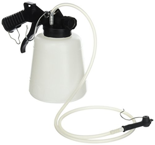 Brake Fluid Bleeder 1 Liter Vacuum Air Operated Bleeding Tool Handsfree
