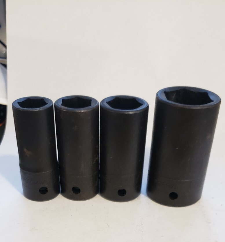 SNAP ON SEMI DEEP SOCKET SET IMS300 15/16 IMS200 11/16 IMS200 5/8 IMS180 9/16