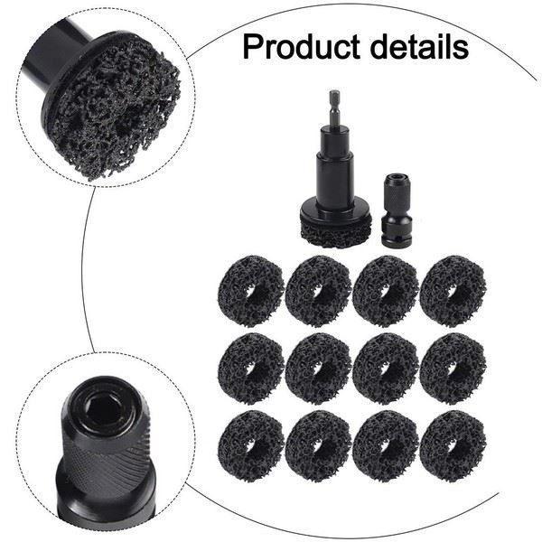 Maintenance Tool Brake Rust Remover Aluminum Alloy Metal User Friendly Design
