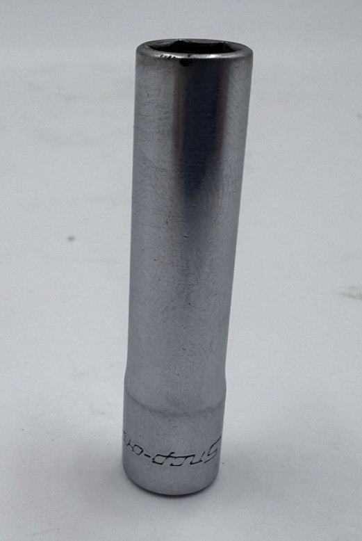 Snap-On Tools STM10 1/4″ 6 Pt. 1/4″ Flank Dr. Deep Chrome Socket USA