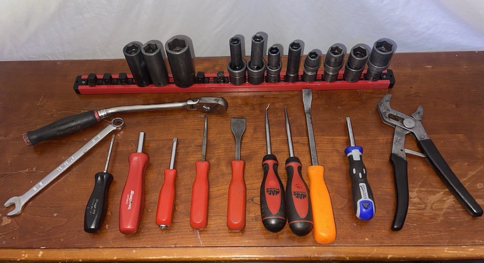 Snap On & MAC Swivel Socket Ratcheting Impact Tools