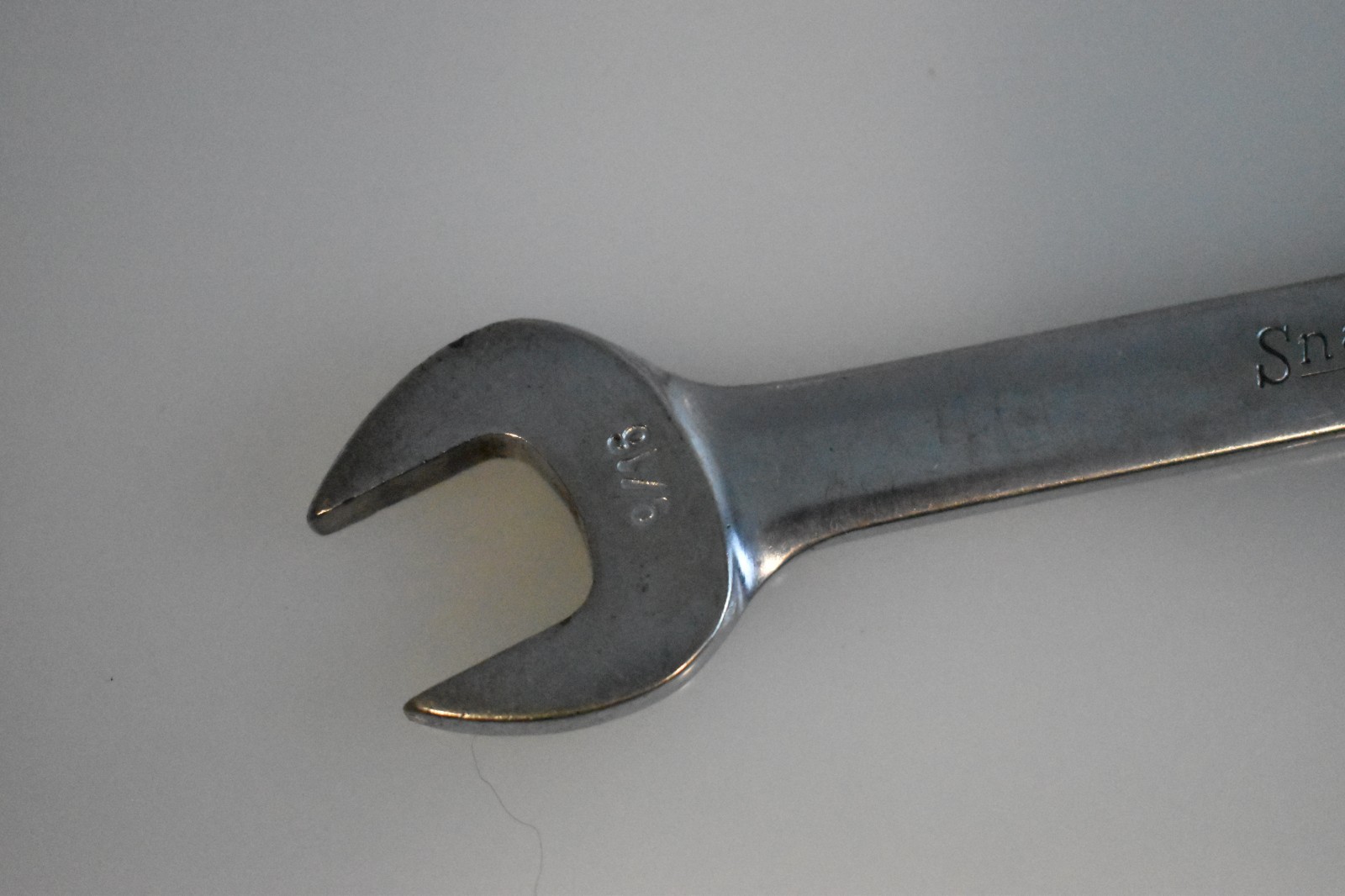 Snap-On Tools OEX180 9/16″ SAE Short Combination Wrench 12 Point USA Chrome