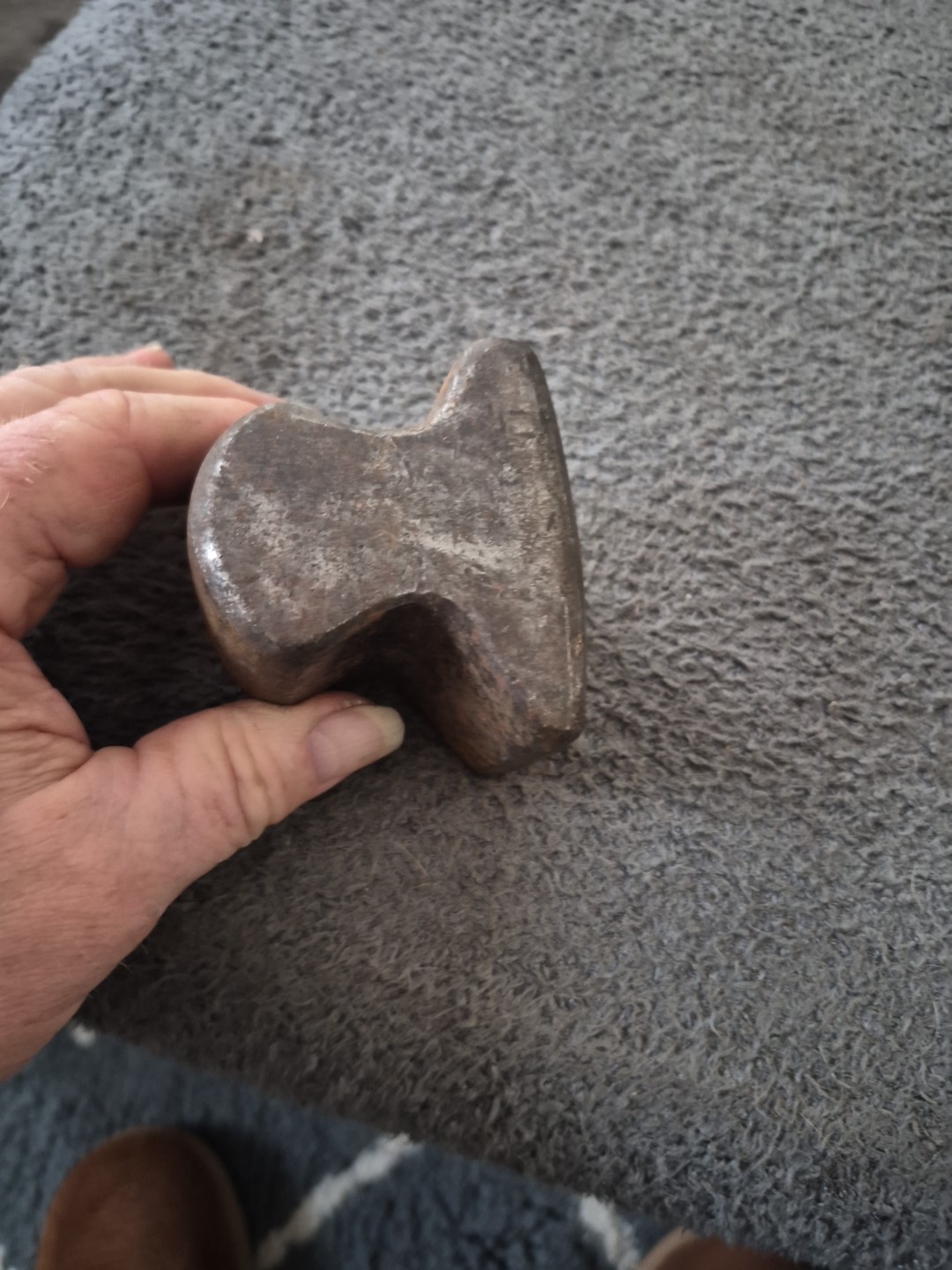 Vintage Auto Body Dolly Dollie Hand Anvil Sheet Metal Shaping Working Tools .