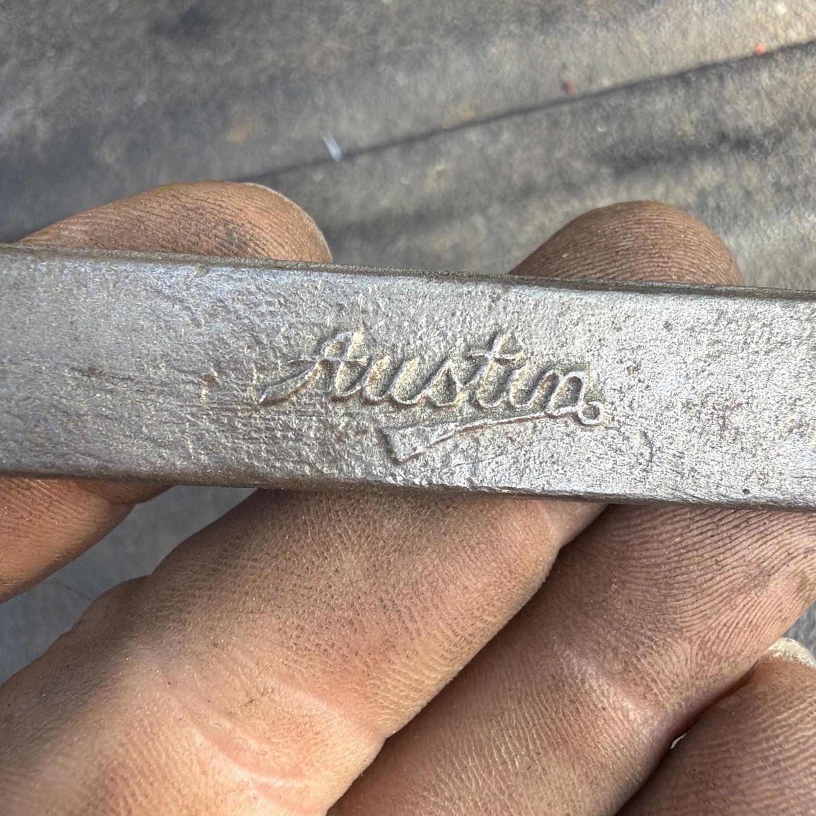 Austin Spanner Wrench Tool Vintage Classic Car Auto Engineer 5/16 3/8 Roll Kit