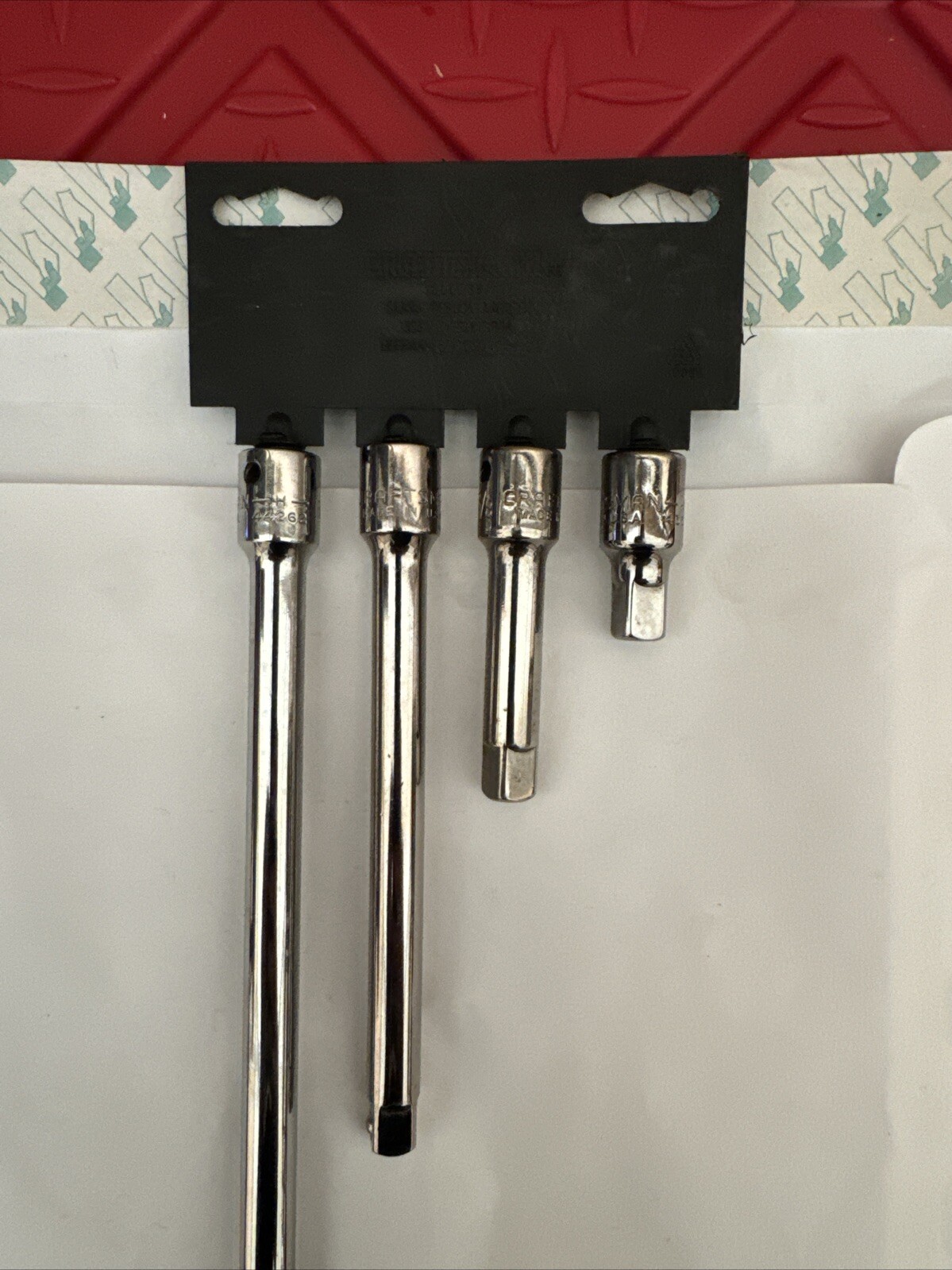 Sears Craftsman USA Nos 3/8” Extension Set 43282 1.5/3/6/10” H Series Vintage