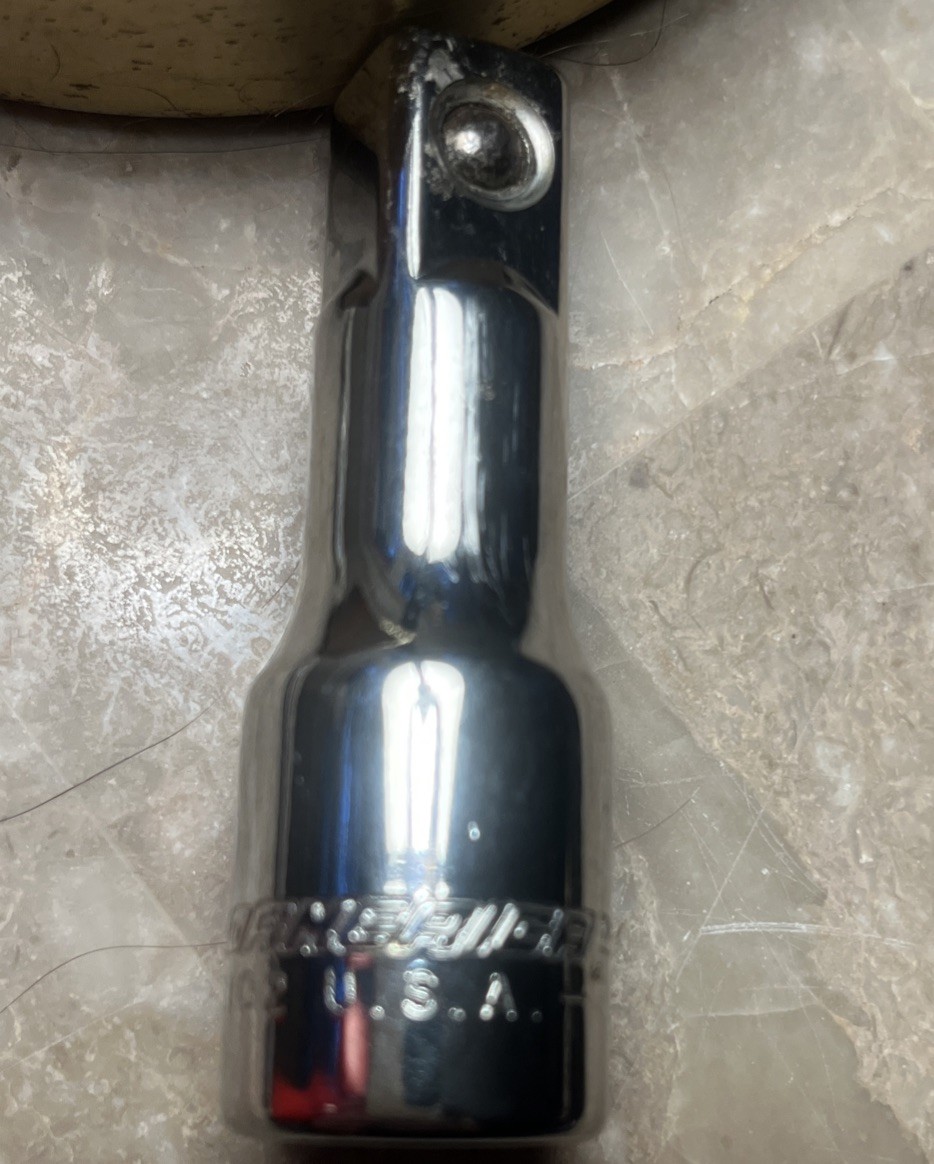 ProAmerica USA Made 1/2 Inch Drive 2.5 Inch Socket Extension