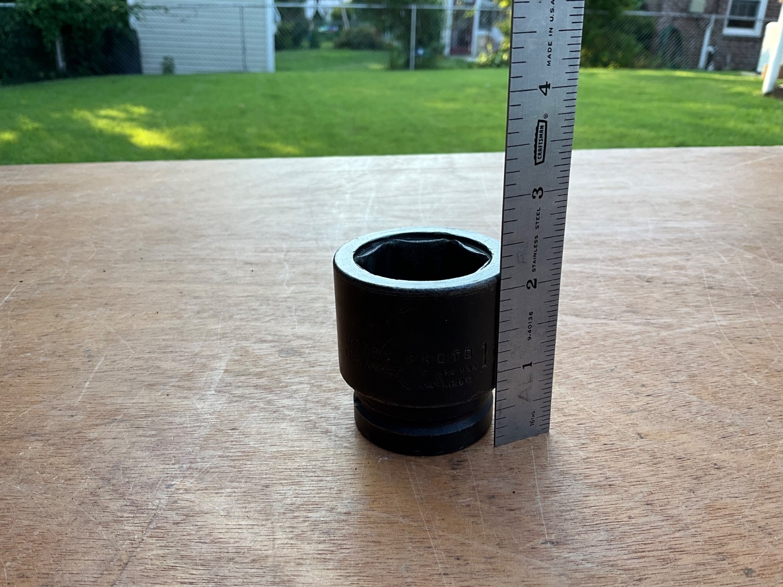 Proto Los Angeles 1 5/16″ Impact Socket 3/4″ drive 6 point Mechanic Tools