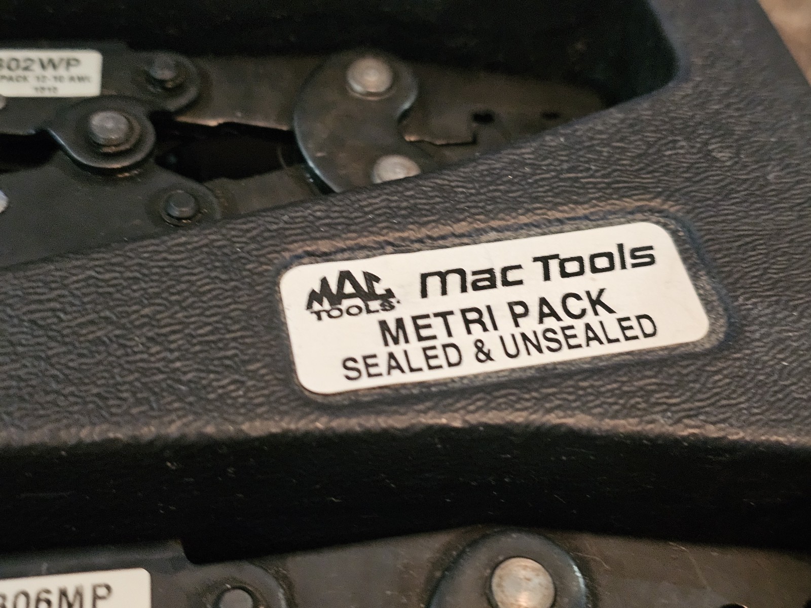 Rare Mac Tools 5 Pc. Terminal Crimper Kit P5CTK P3302WP P3301WP P3305MP P3306MP