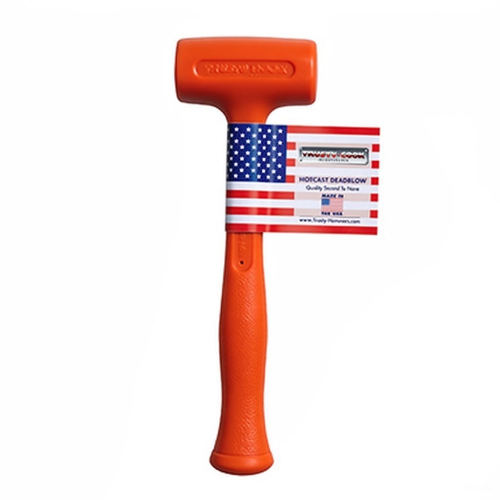 Trusty Cook Inc. 21 oz Soft Face Dead Blow Model 1 ORANGE