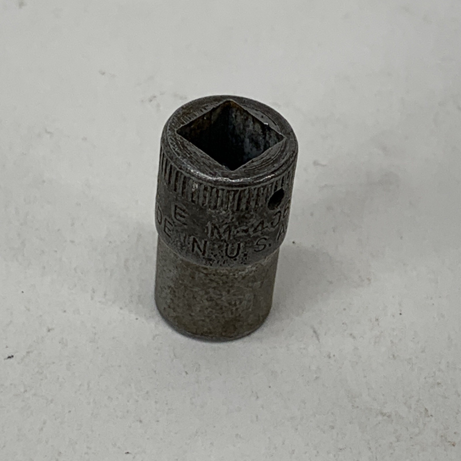 *RARE 1944* Snap-On Tools USA 9/32″ Drive 1/4″ SAE 8pt Double Square Socket M408