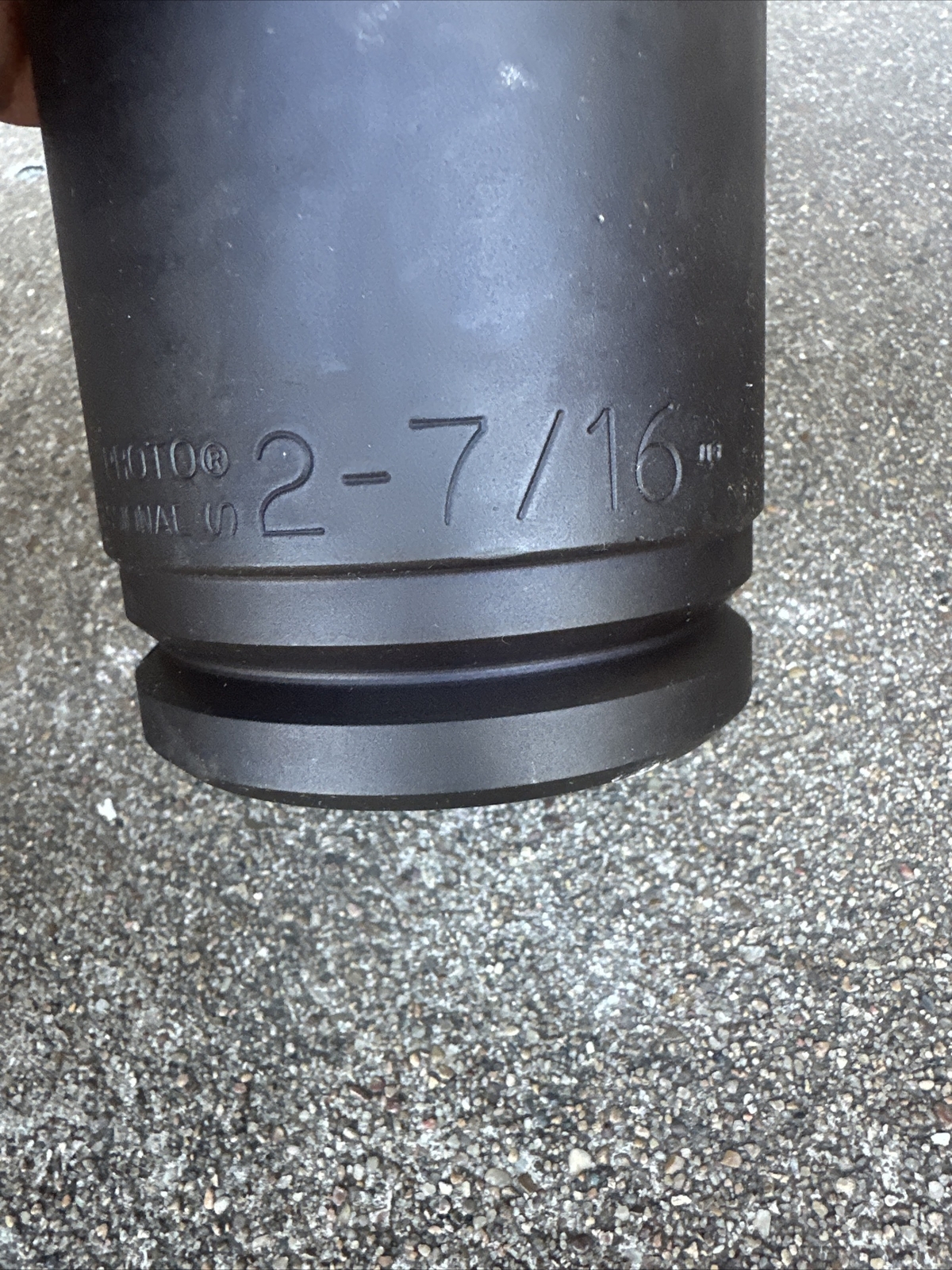 NEW 15039 PROTO 2-7/16” IMPACT SOCKET 1-1/2″ DRIVE , 6-POINT