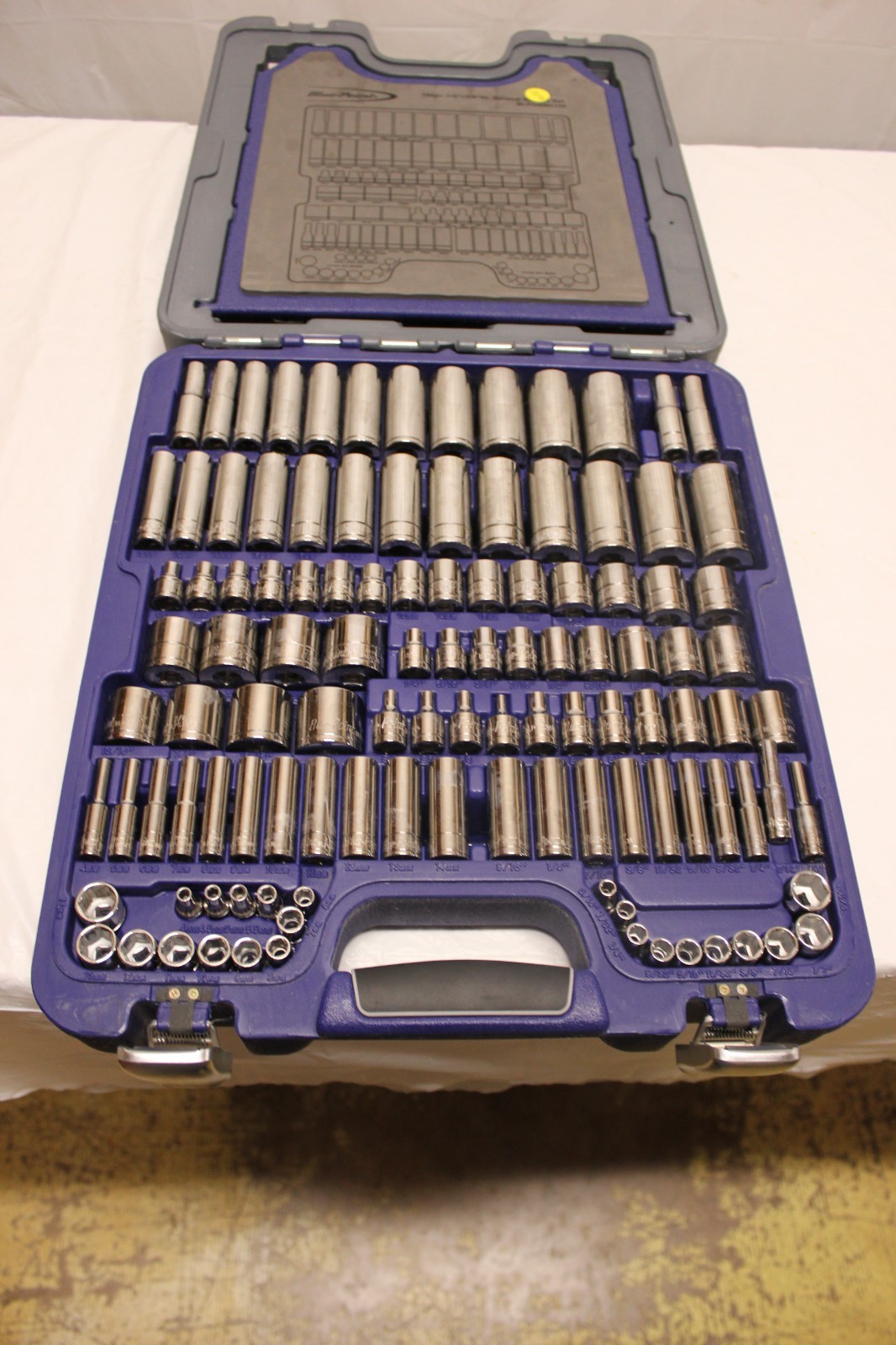 Blue-Point BLPGSSC155 155pc Combination Drive SAE/Metric Socket Set C1