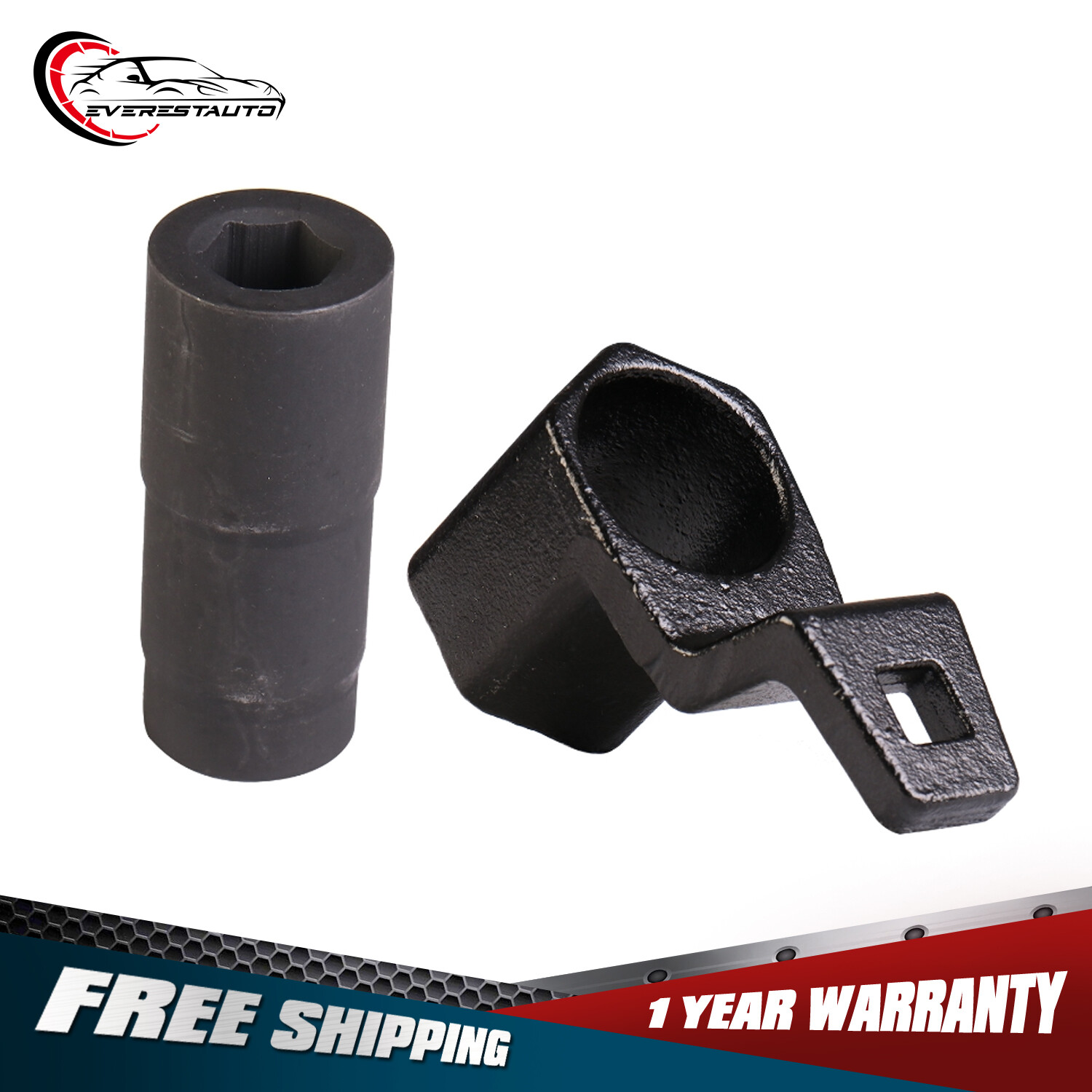 Set 50mm Crankshaft Crank Pulley Holder Removal Tool 19 Harmonic Balancer Socket