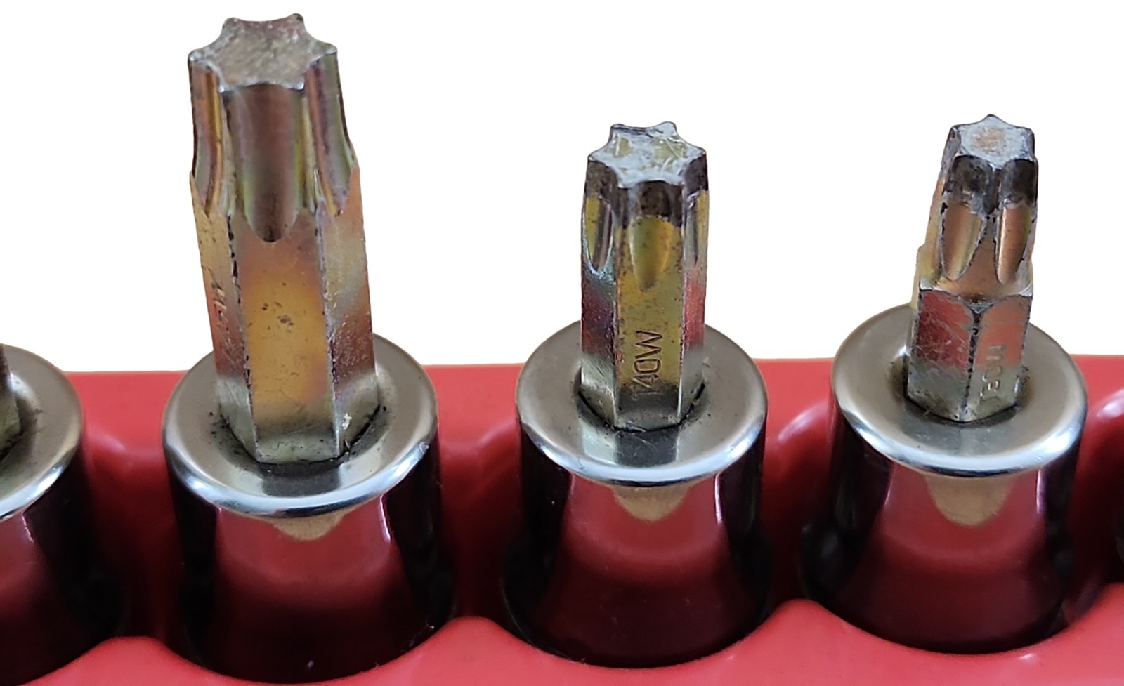 Snap On 209EFTXBY 9 pc Combination Drive TORX Bit Heavy-Duty Removal Socket Set