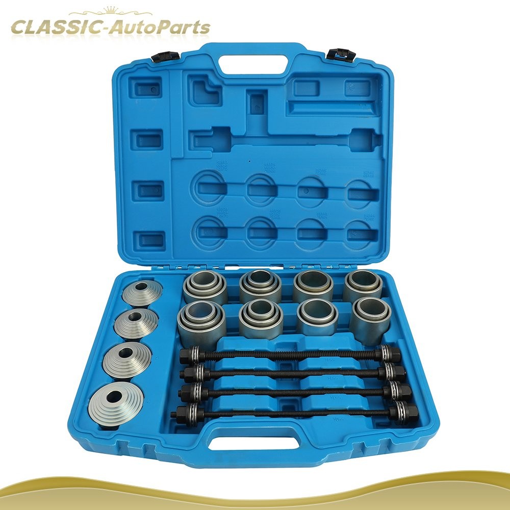 28Pcs Press Pull Sleeve Kit Remove Bearings Bushes Seals Garage Tool US SHIP