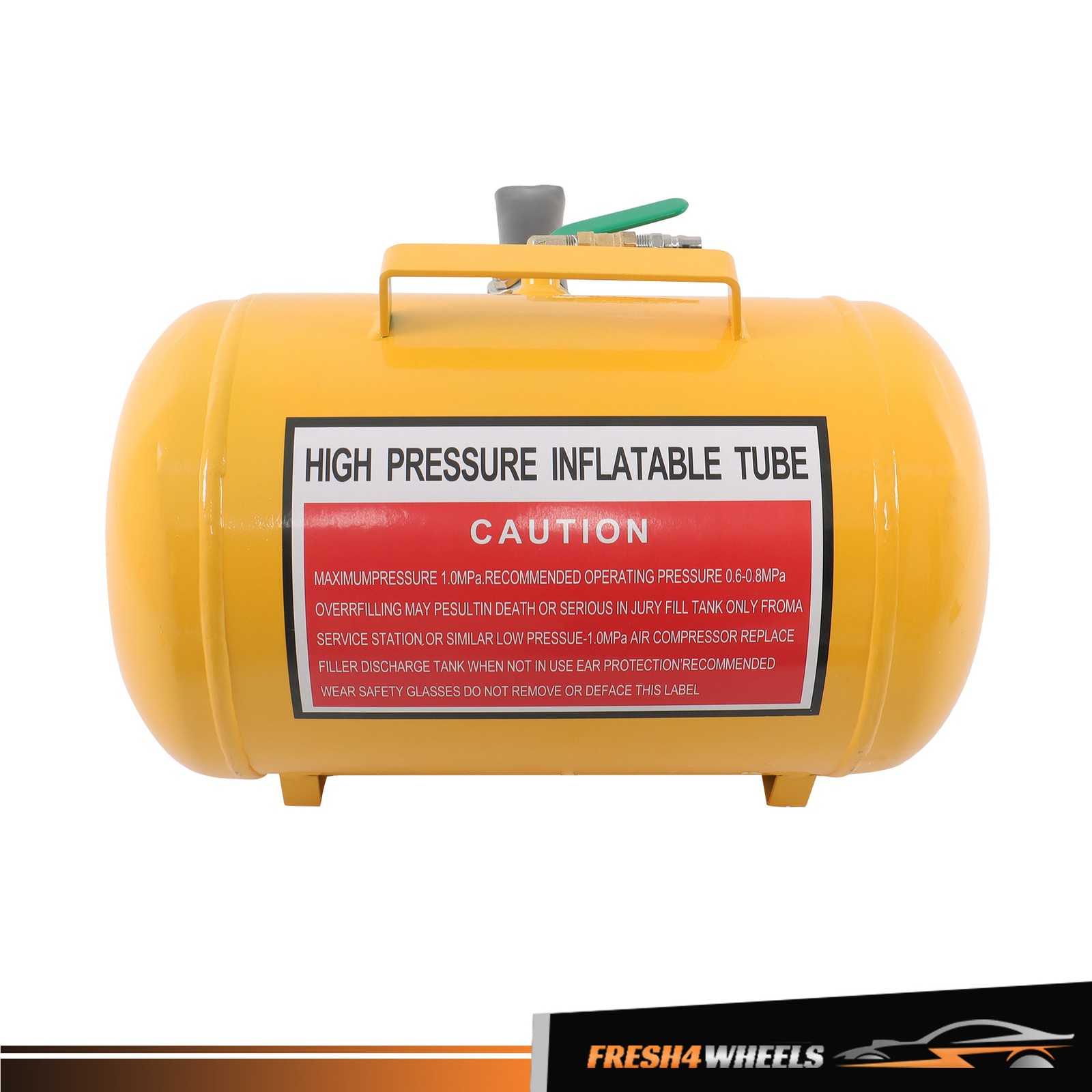 5 Gallon Air Tire Bead Seater – 145PSI Blaster Tool Seating Inflator Yellow