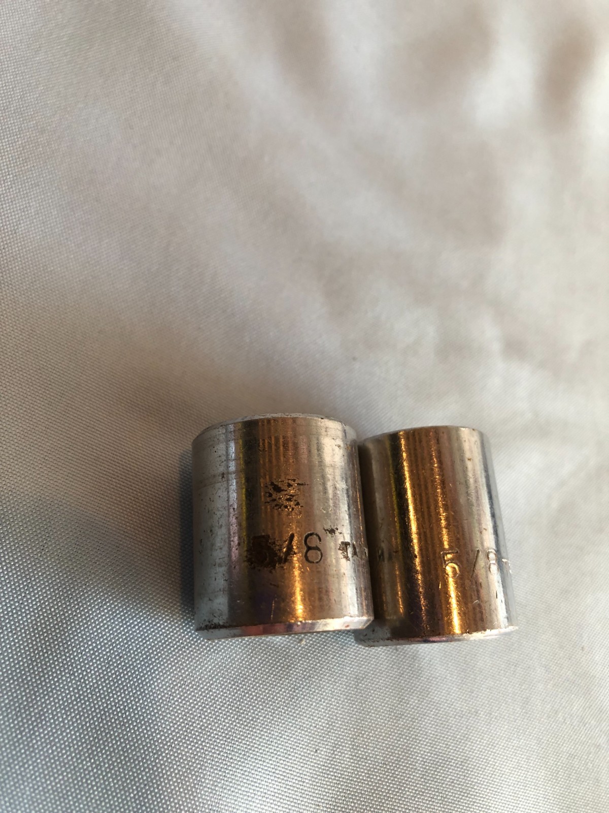 LOT of 6 Sockets – Various Sizes with some Duplicates – SEE PICS #F12