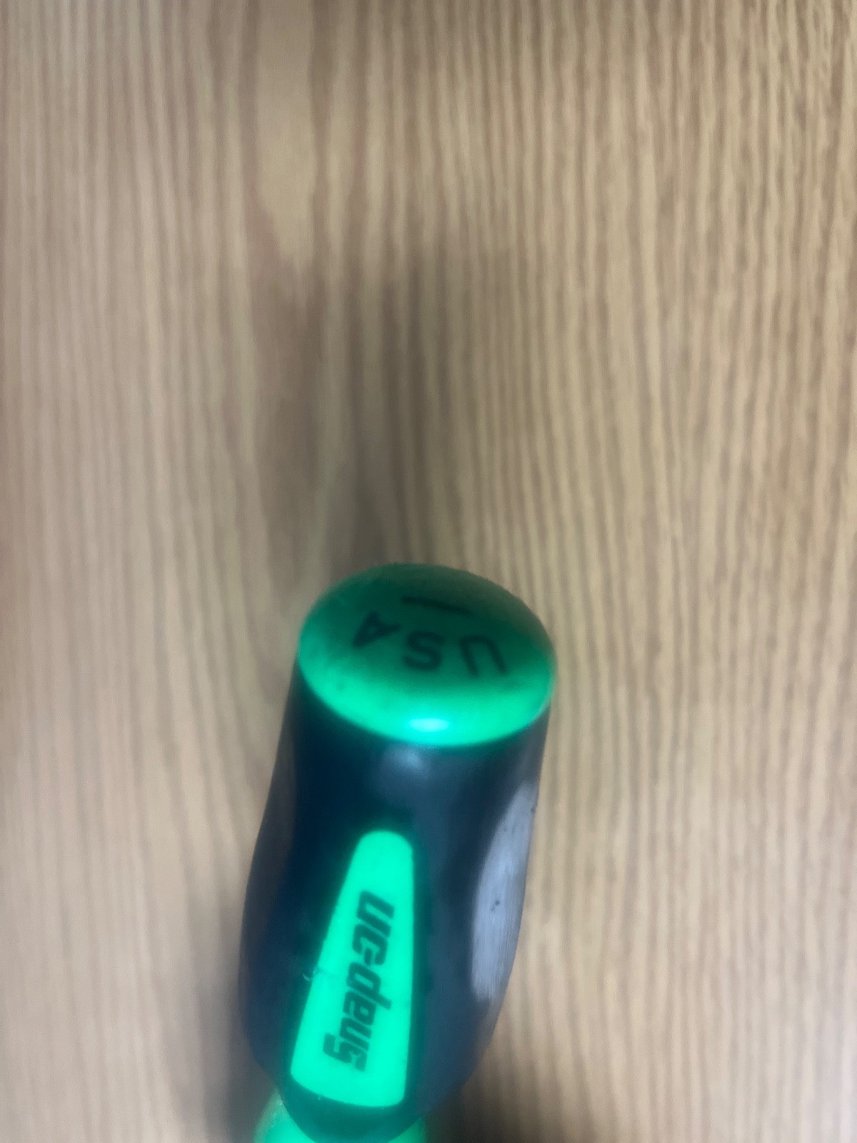 SNAP ON -SGD4B – 1/4 GREEN/BLACK COMFORT GRIP HANDLE SCREWDRIVER LOT#55