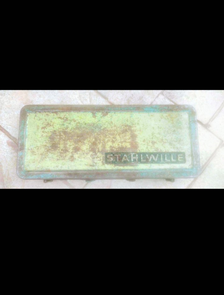 Vintage Stahlwille 50 1/2″ Ratchet & Socket Set 12-Point Metric Made In Germany