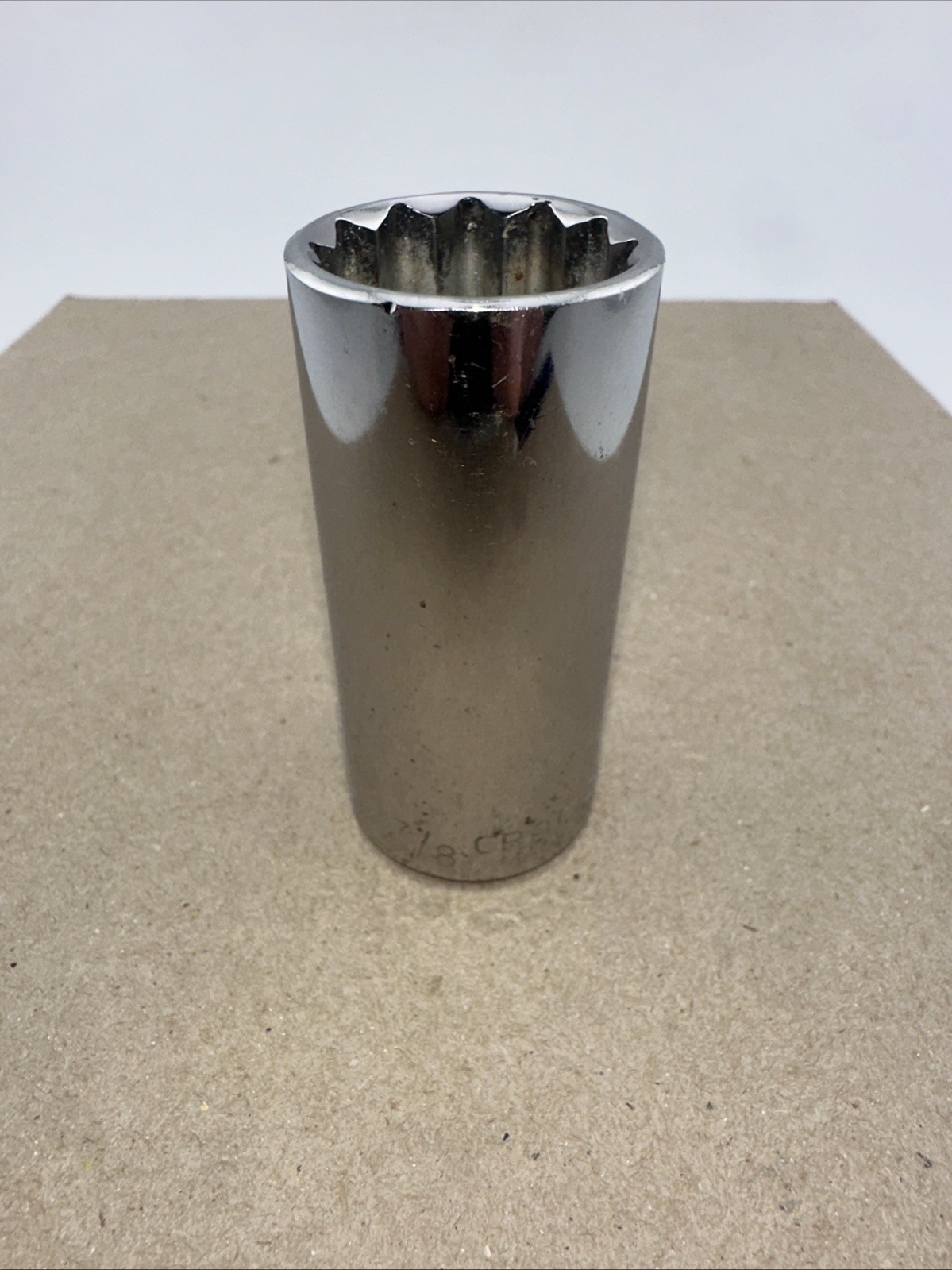 Craftsman 7/8 in. x 3/8 in. drive. 12 Point Deep Socket, CMMT 43319. Used. 643