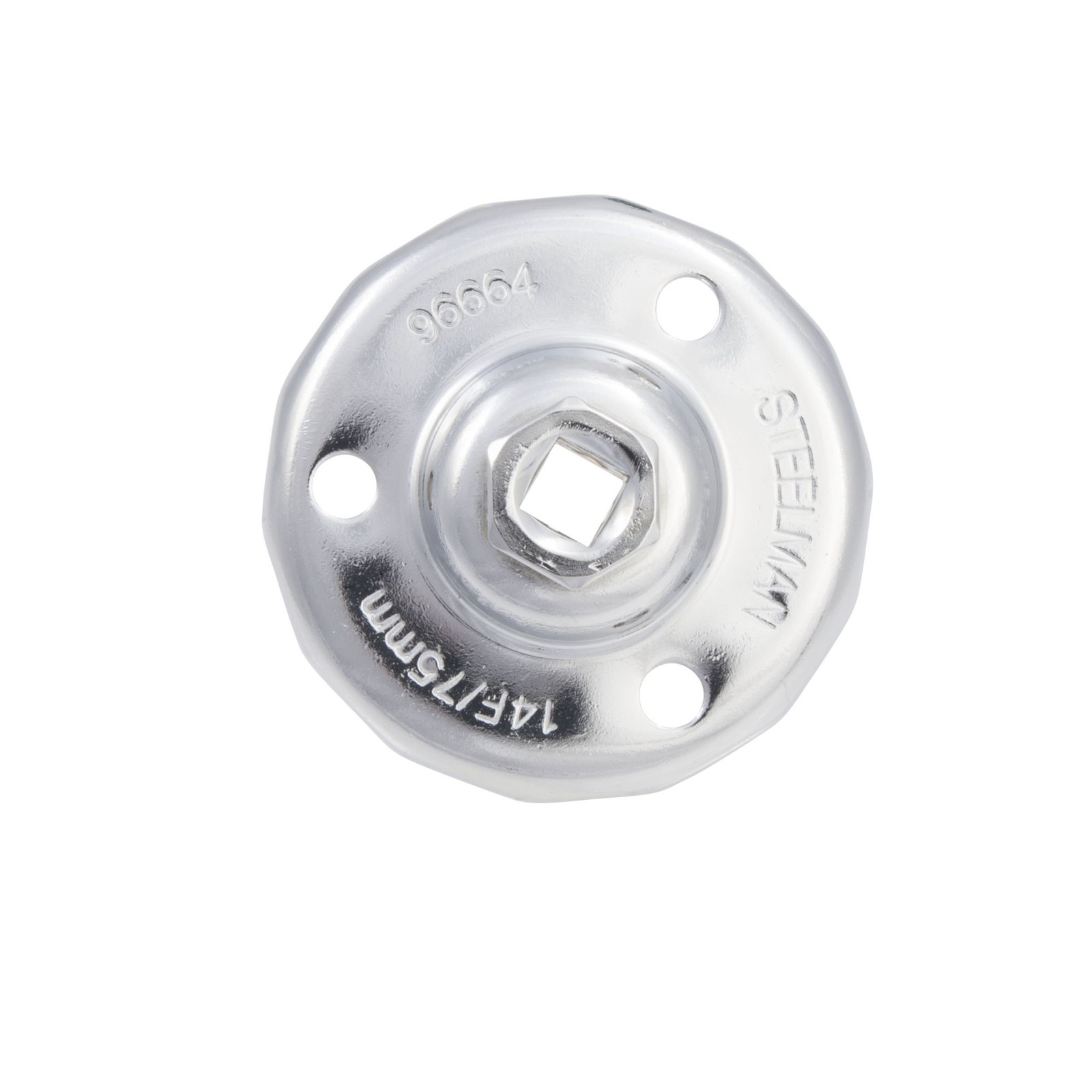 Steelman Oil Filter Cap Wrench 14 Flute x 75mm Housing Removal Tool 96664