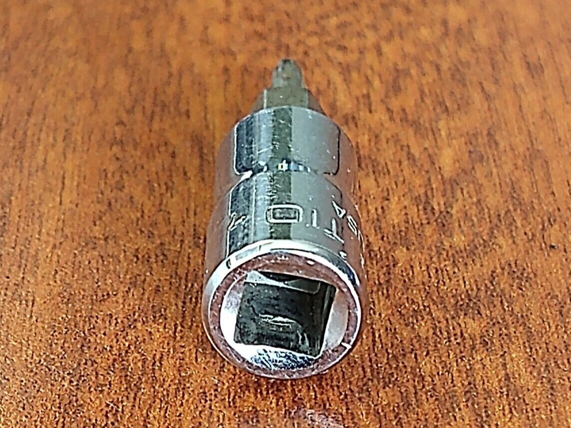 SNAP ON TTX10E, 1/4″ DRIVE, T10, TORX BIT.
