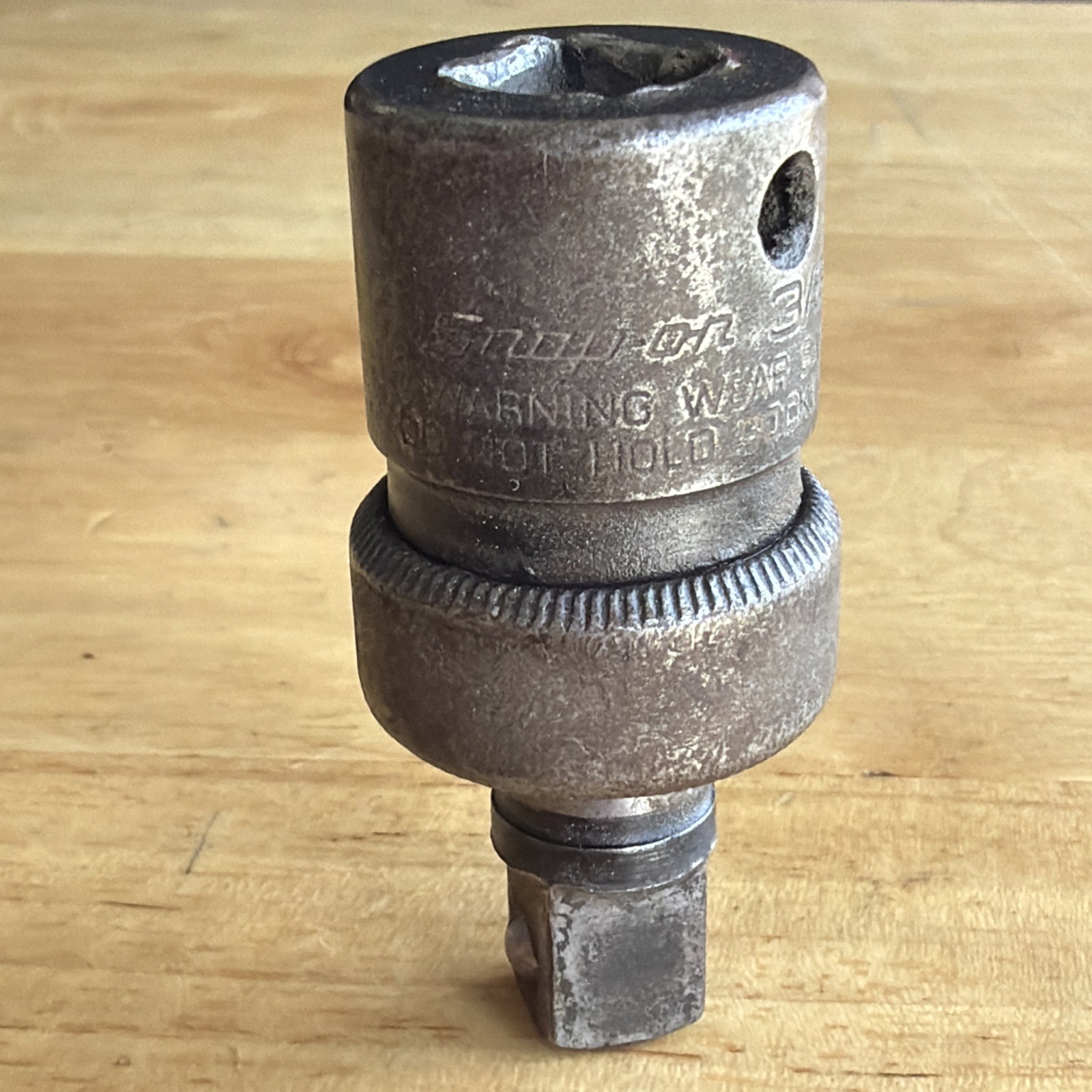 Snap On Tools Universal Joint Swivel Impact Socket Adapter 3/8″ Drive IPF800 USA