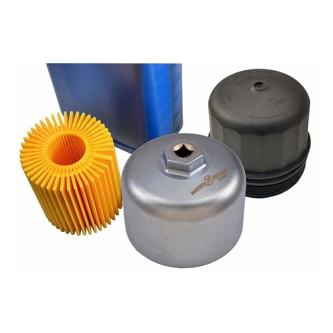 86mm 16 Flute Oil Filter Wrench Tool Cartridge Housing Cap For BMW Volvo Vehicle