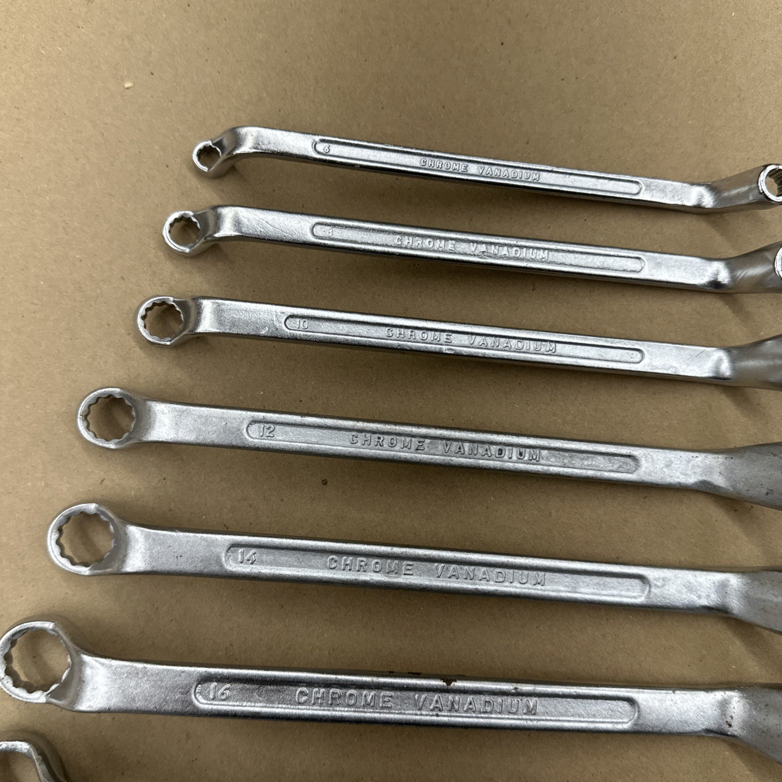 DIN 838 – 8 Piece Metric Offset Double Box Wrench Set 6mm-22mm Germany