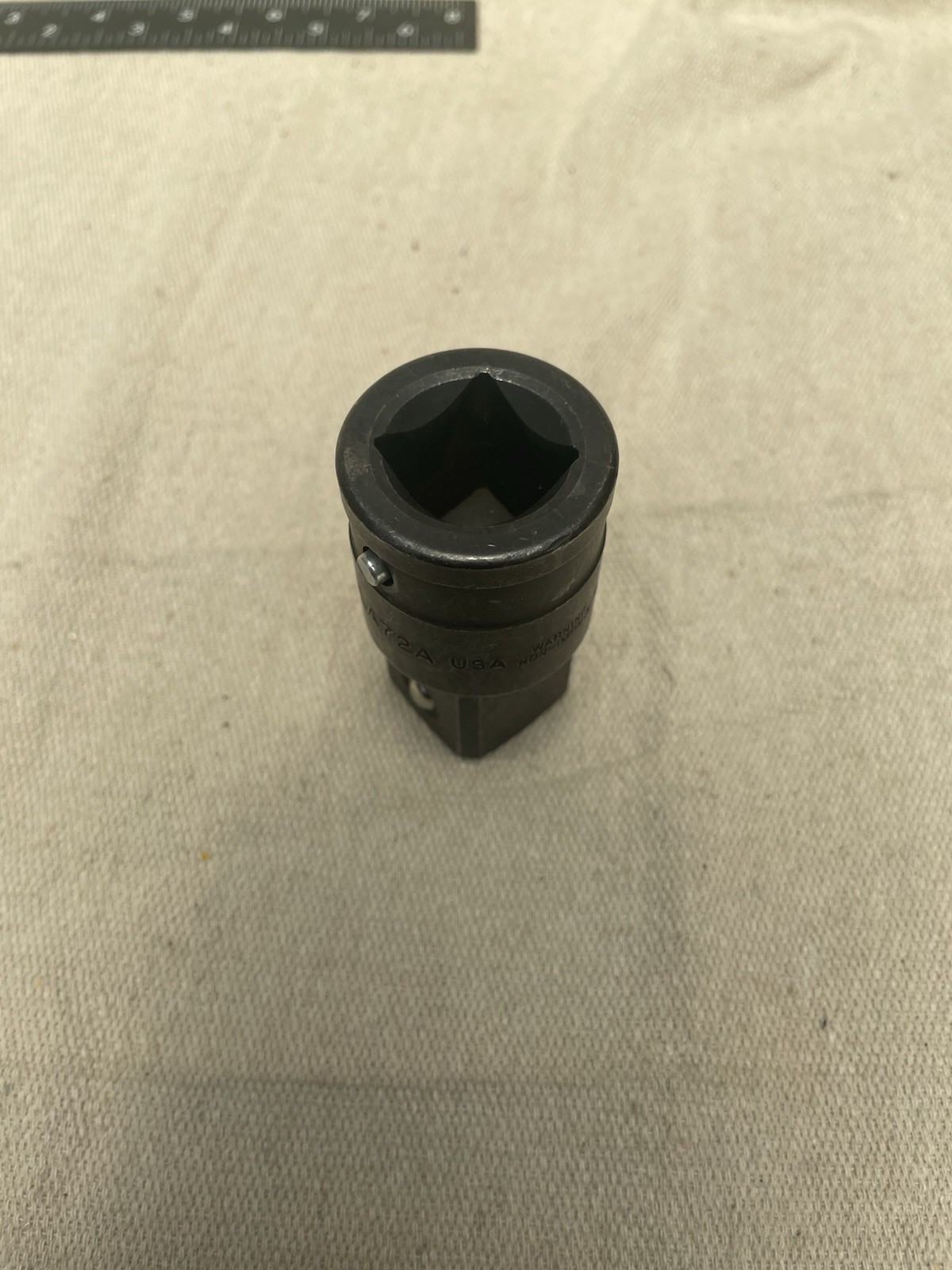 Snap On GLA72A 3/4″ Adapter Square Drive 3/4” Female to 1” Male Impact Socket