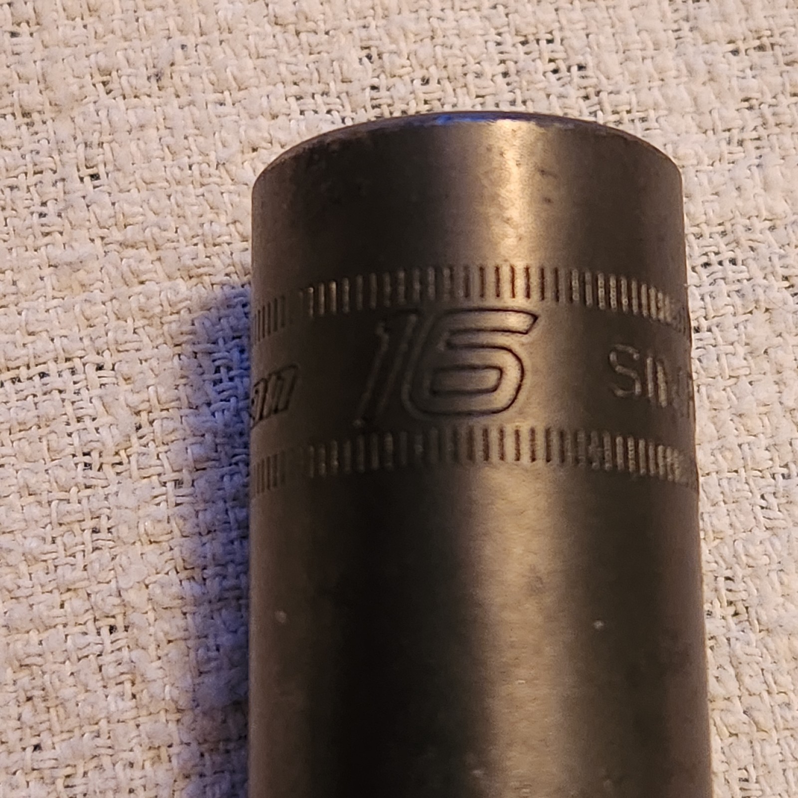 Snapon Tools SIMFM16 16mm Metric Deep Impact Socket 3/8” drive – new