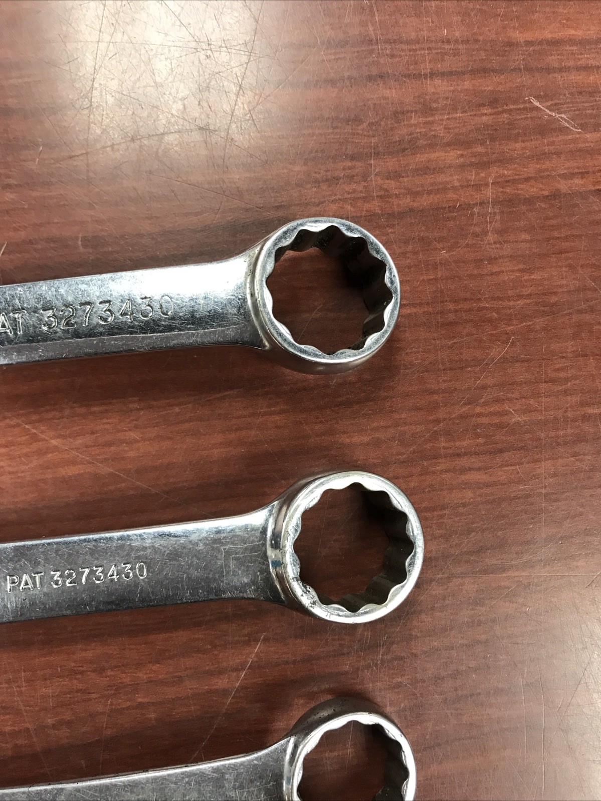 5 Snap-on OEX (300, 280, 260, 220, 200) Stuby SAE Combination Wrenches