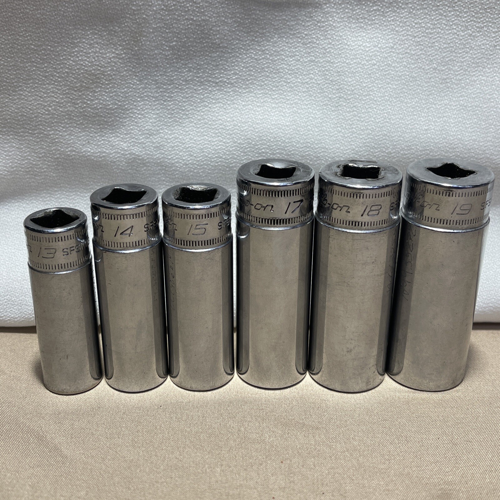 Snap On SFSM13 13” SFSM14 14” SFSM15 15” SFSM18 18” SFSM17 17” SFSM19 19” SET