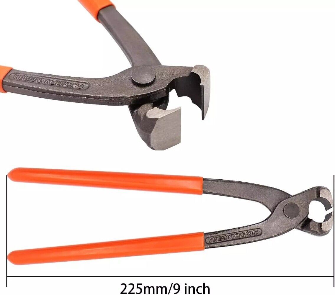 9 Inch Ear Clamp Pliers Pinch Clamp Pliers Ear Hose Clamps Tool Ear Clamp Pincer