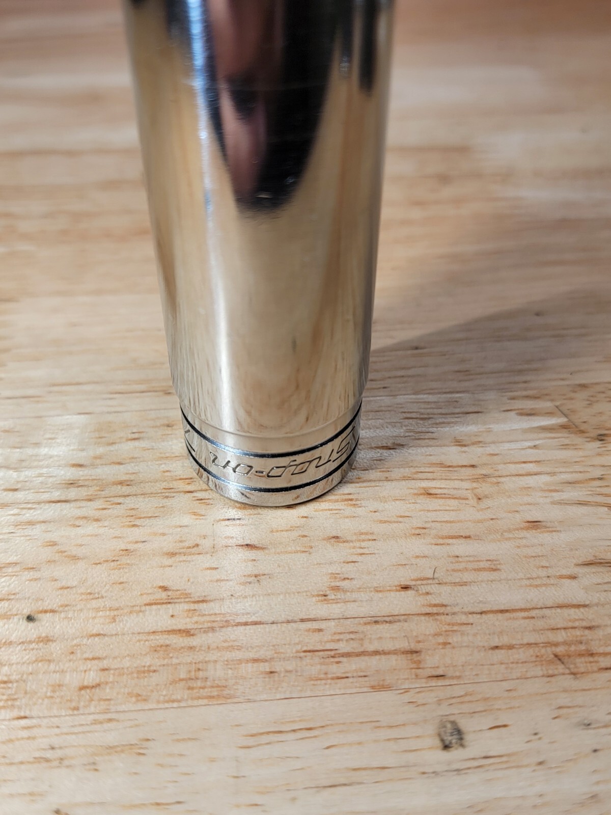 Snap-on Tools S281 7/8″ SAE 1/2″ Drive 12-Point Deep Chrome Socket