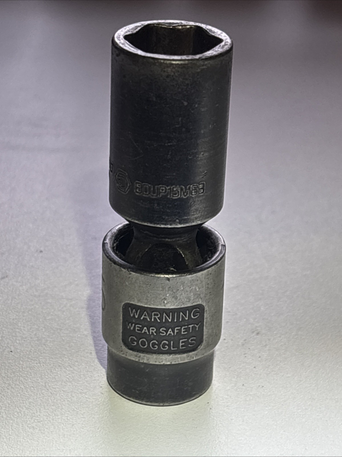 Matco Tools BDUP15M6B 3/8″ Drive 15mm 6PT Deep Impact Universal Swivel Socket