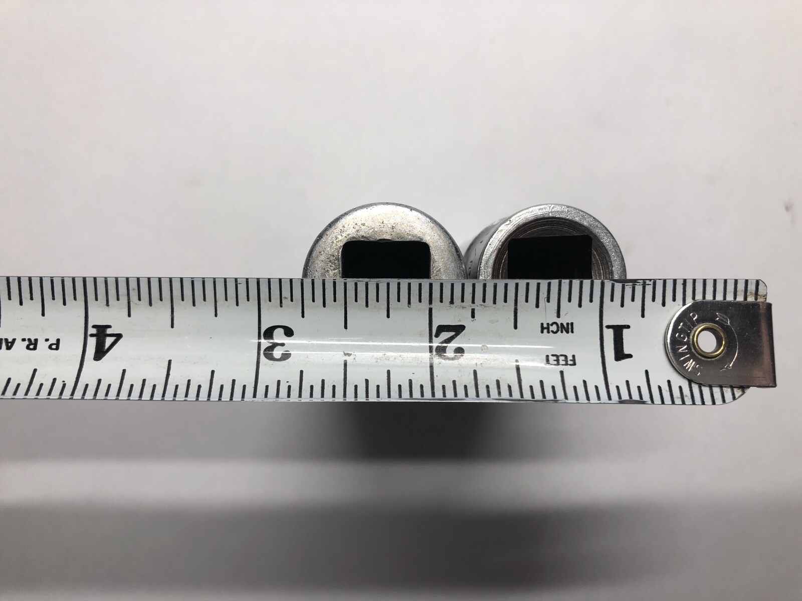 2 Vtg Snap-On Deep Sockets S-240 SVS 221 USA 1/2 in Drive 12 Point 3/4 11/16