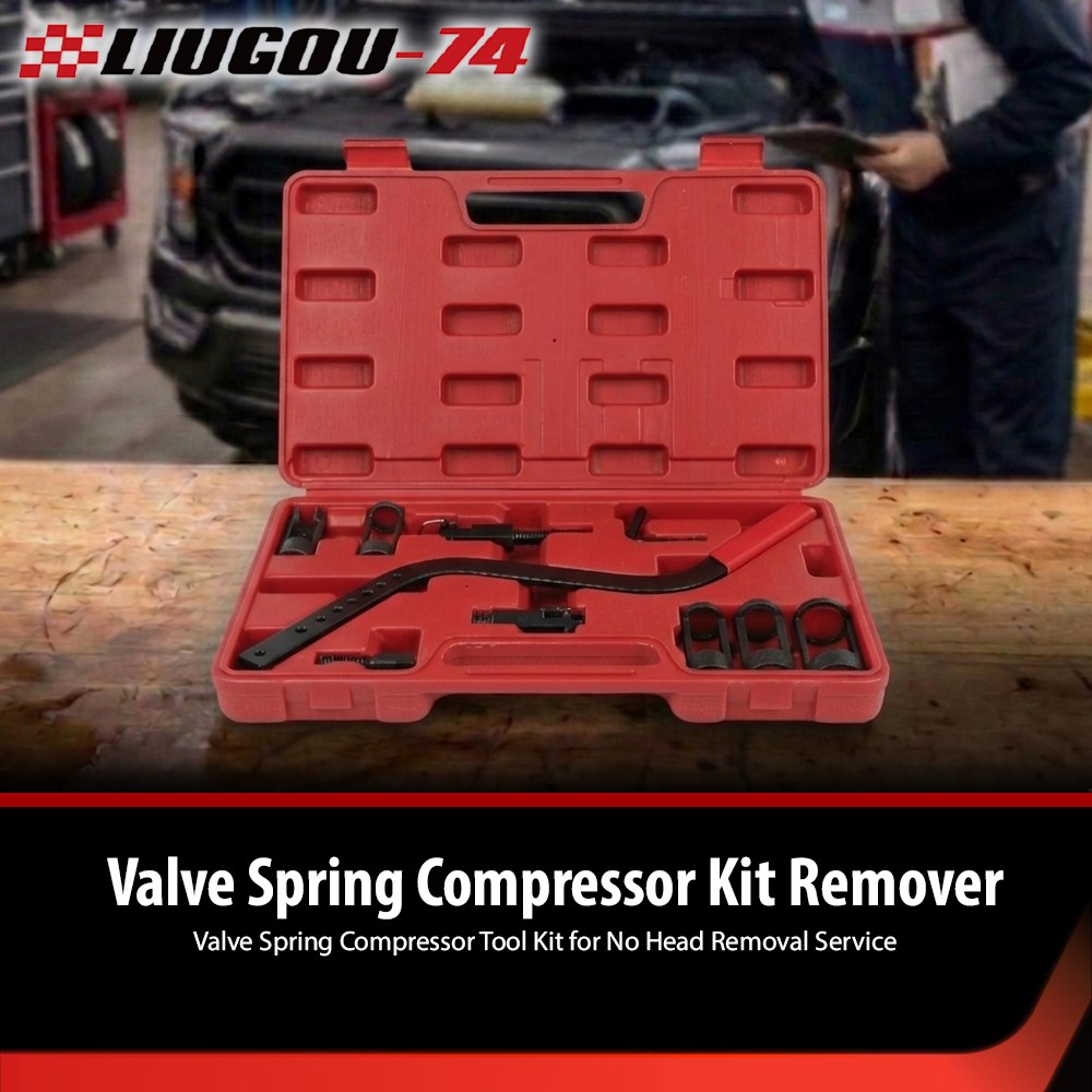 Valve Spring Compressor Kit Remover & Installer Disassembling Tool