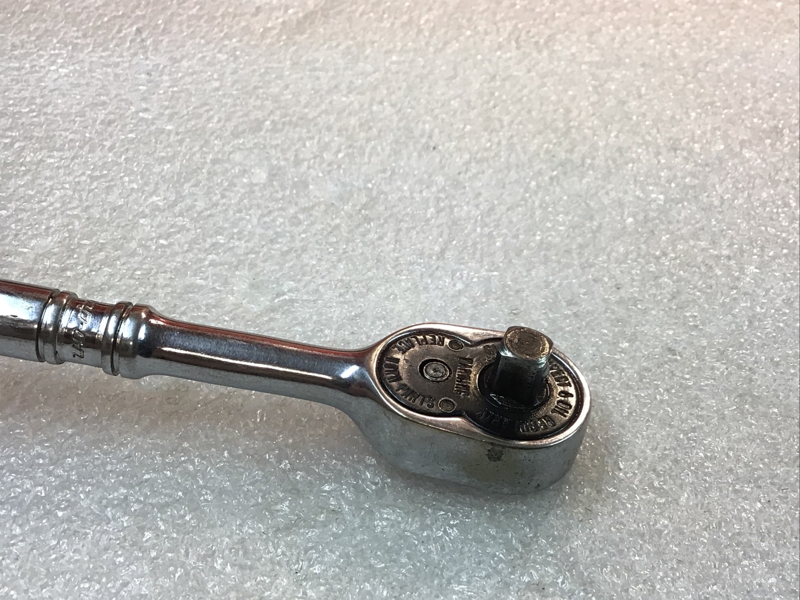 SNAP-ON TM70C – 1/4″ DRIVE,CHROME, STANDARD HANDLE RATCHET🇺🇸-USA-NICE-