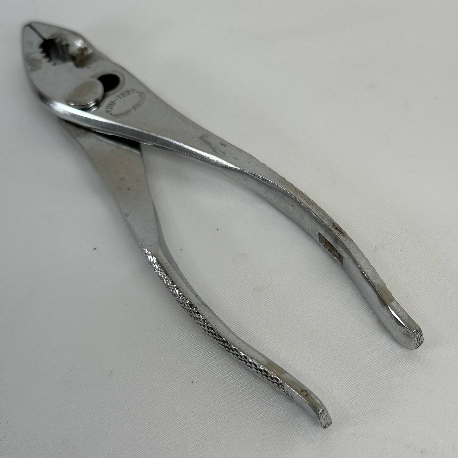 Tru-Test Adjustable Slip Joint Pliers 6.25″ Long Vintage Made In Japan