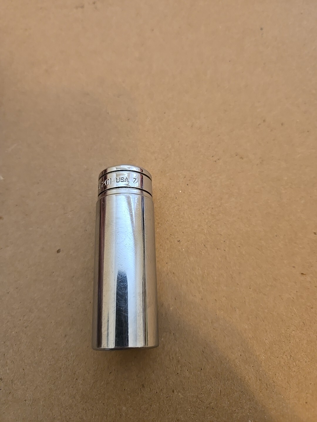 Snap On 3/8″ Drive 5/8″ 12PT SAE Deep Chrome Socket SF201