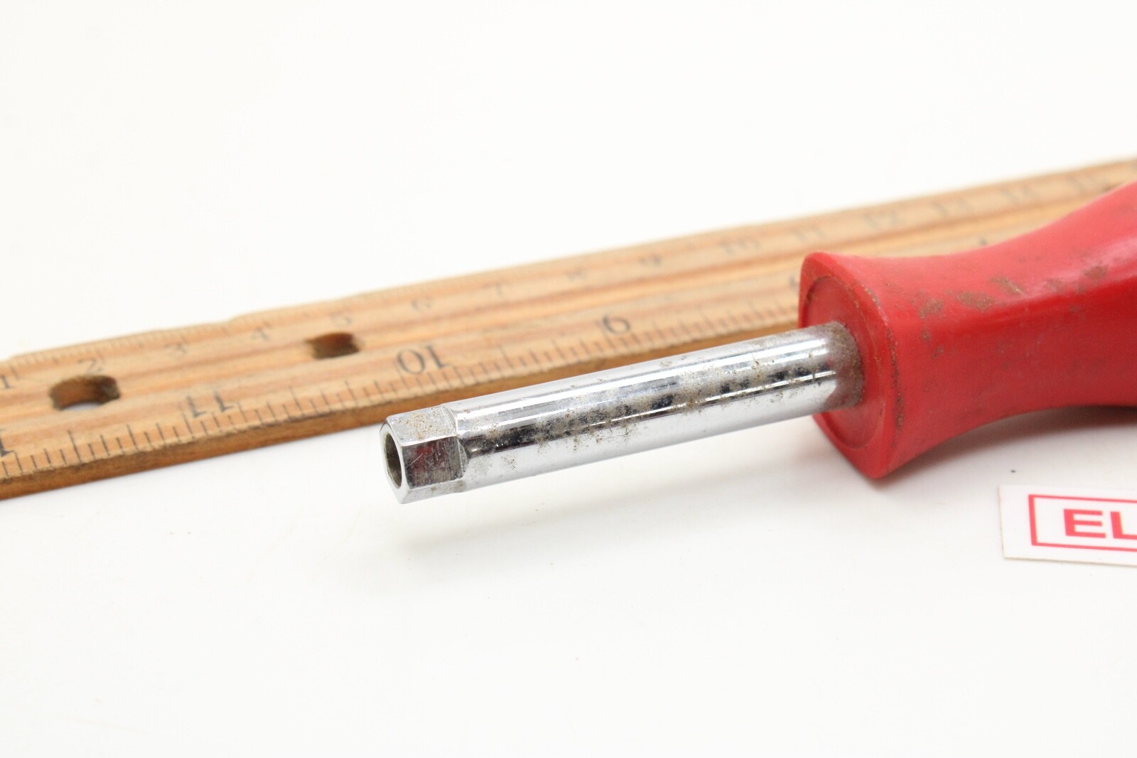 Mac Tools S213 5/16″ Inverted 6 Point Nut Driver Door Trim Red Handle USA