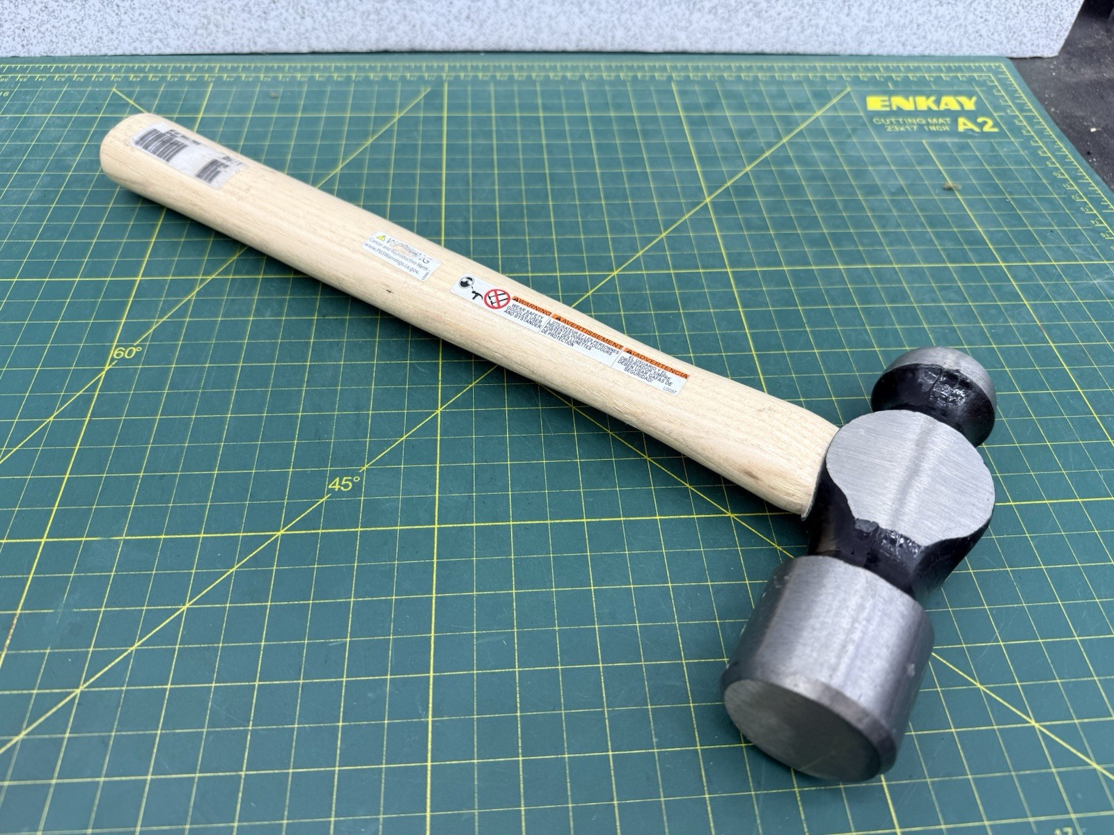 Blue Point BP48B 48oz Wooden Handle Ball Peen Hammer – Made In The USA – NEW!